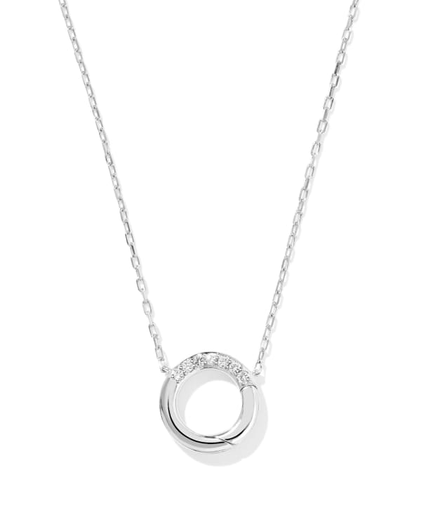 Brittany Sterling Silver Pendant Necklace