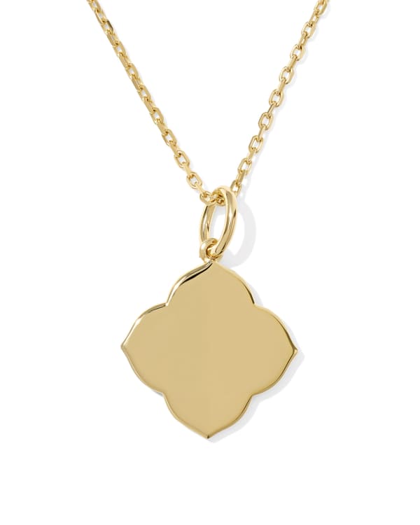 Dira 18k Gold Vermeil Metal Pendant Necklace