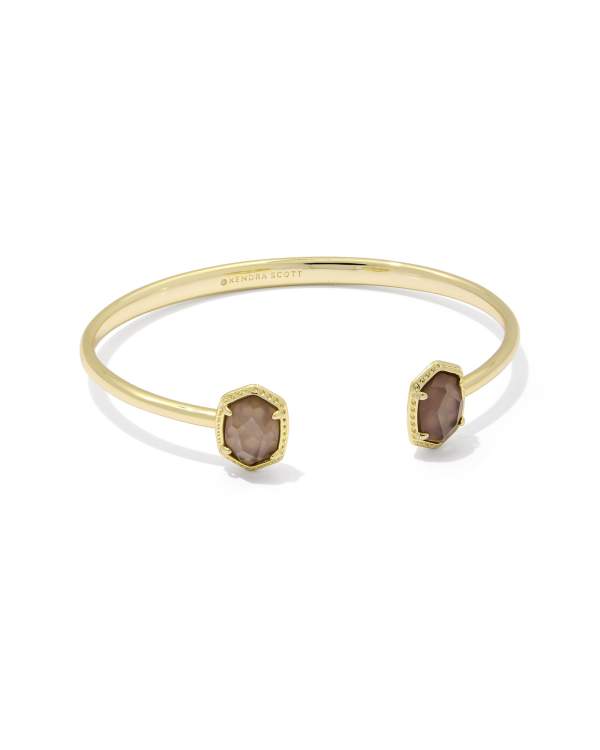 Daphne Gold Frame Cuff Bracelet