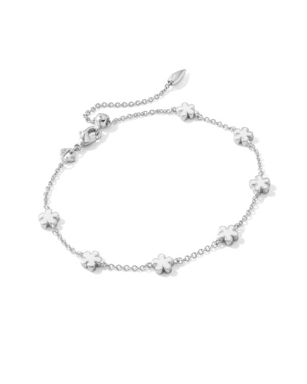 Jane Silver Delicate Chain Bracelet