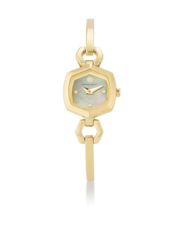 Davie Gold Bangle Watch