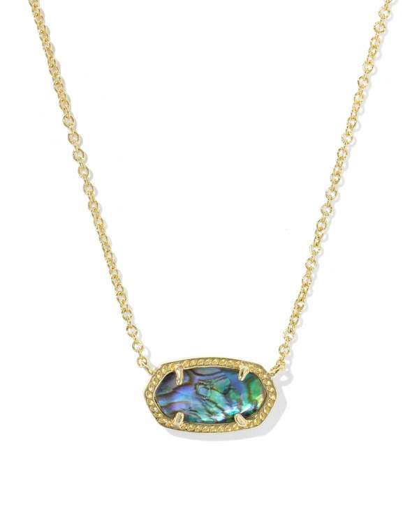 Elisa Gold Pendant Necklace