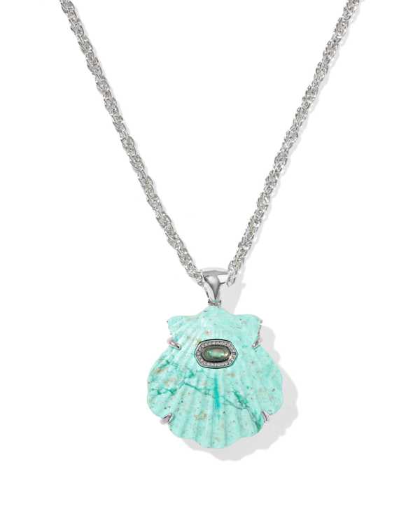 Lucia Shell Short Pendant Necklace