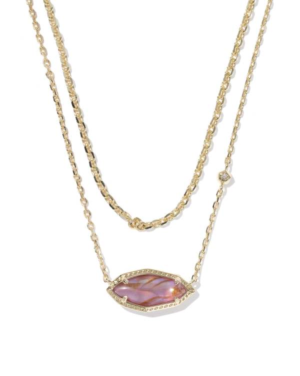 Ophelia Multi Gold Strand Necklace
