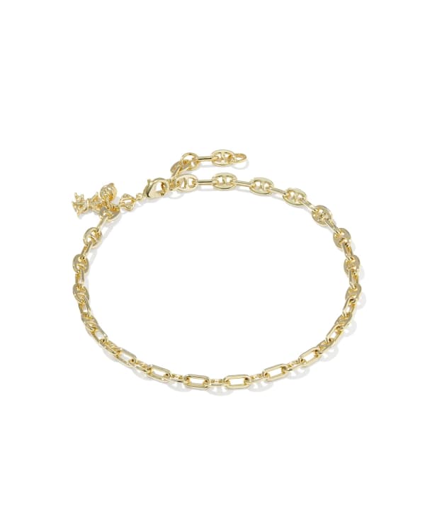 Parker Knot Gold Anklet