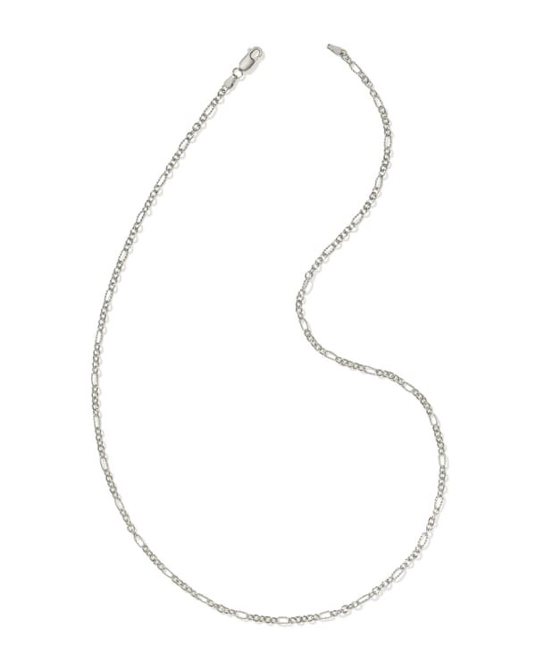 Colin Oxidized Sterling Silver Chain Necklace