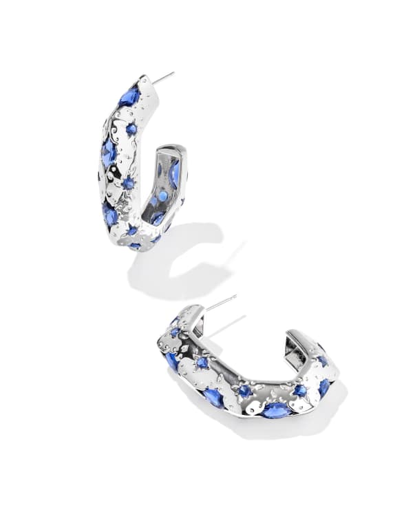 Holland Silver Hoop Earrings