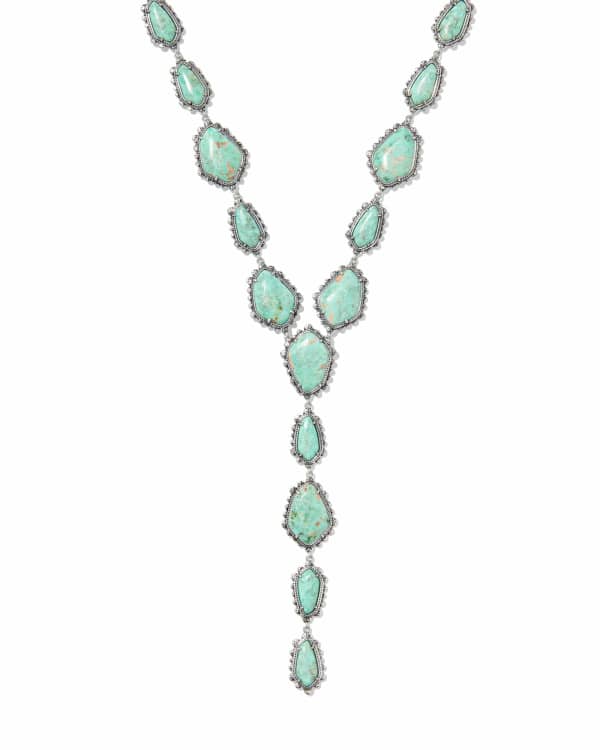 Ellery Vintage Silver Lariat Necklace