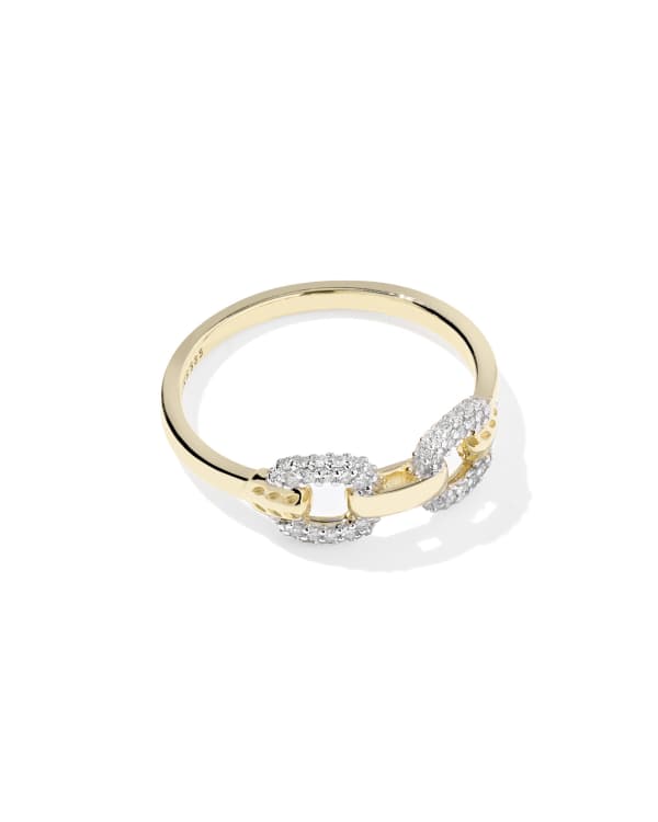Beau 14k Yellow Gold Band Ring