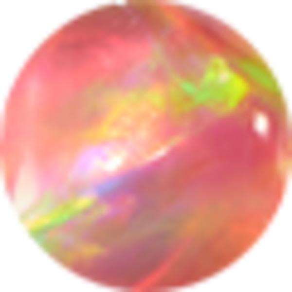 Peach Lab Grown Opal