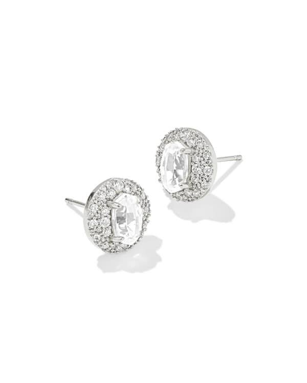 Bella Silver Stud Earrings