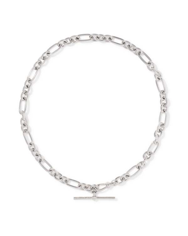 Embry Silver Link and Chain Necklace