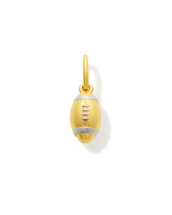 Metal Football Charm