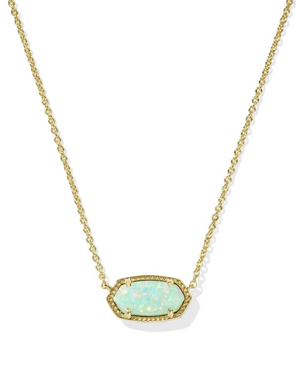 Elisa Gold Short Pendant Necklace | Kendra Scott