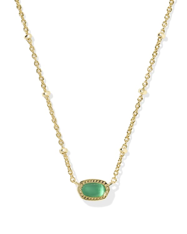 Mini Elisa Gold Satellite Short Pendant Necklace