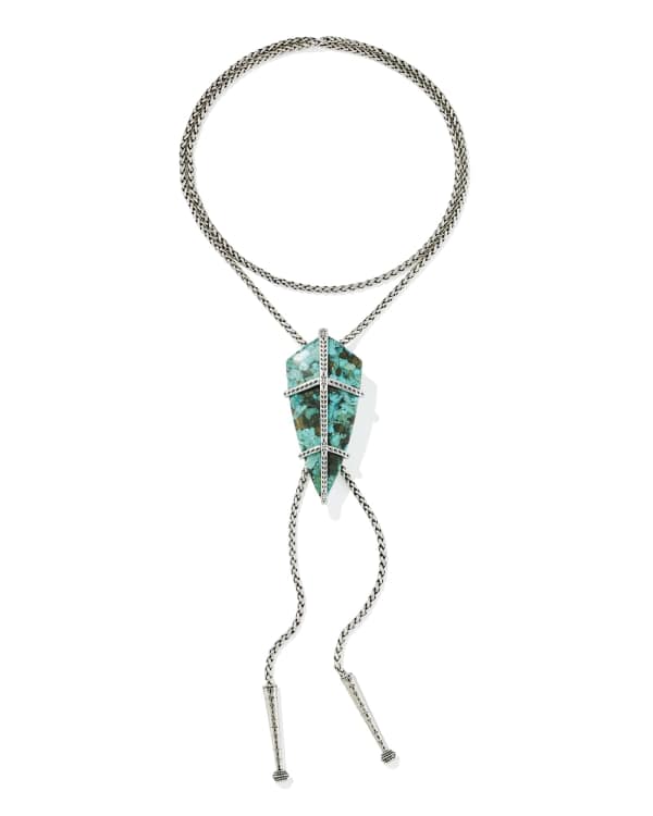Trinity Vintage Silver Bolo Necklace