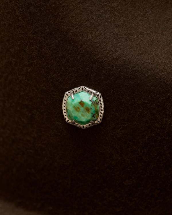 Davie Vintage Silver Hat Pin