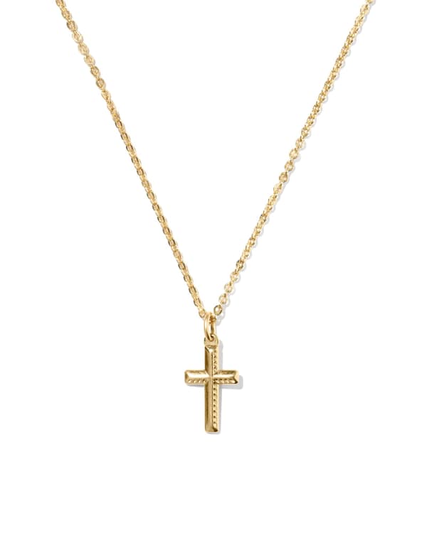 Cross 14k Gold-Filled Short Pendant Necklace