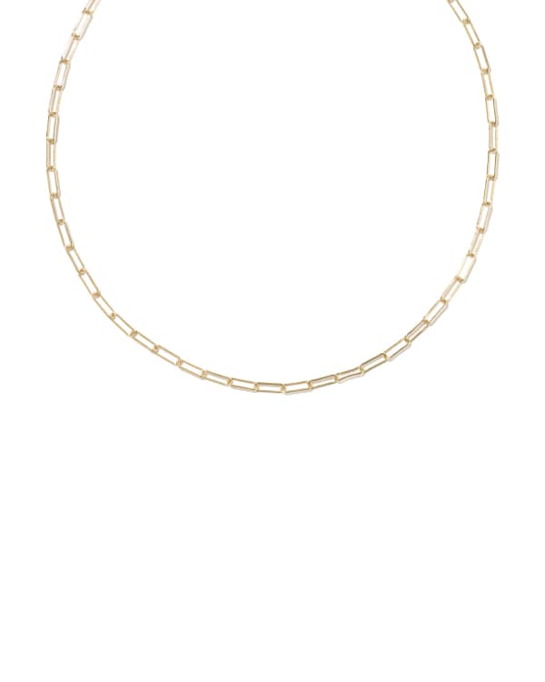 Meadow Paperclip 14k Gold-Filled Chain Necklace