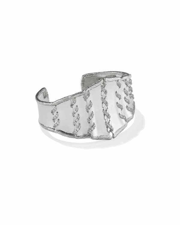 Dolly Parton x Kendra Scott Laced Silver Cuff Bracelet