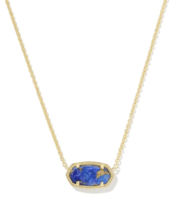 Elisa Gold Pendant Necklace