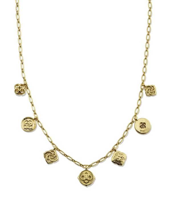 Dira Gold Charm Necklace
