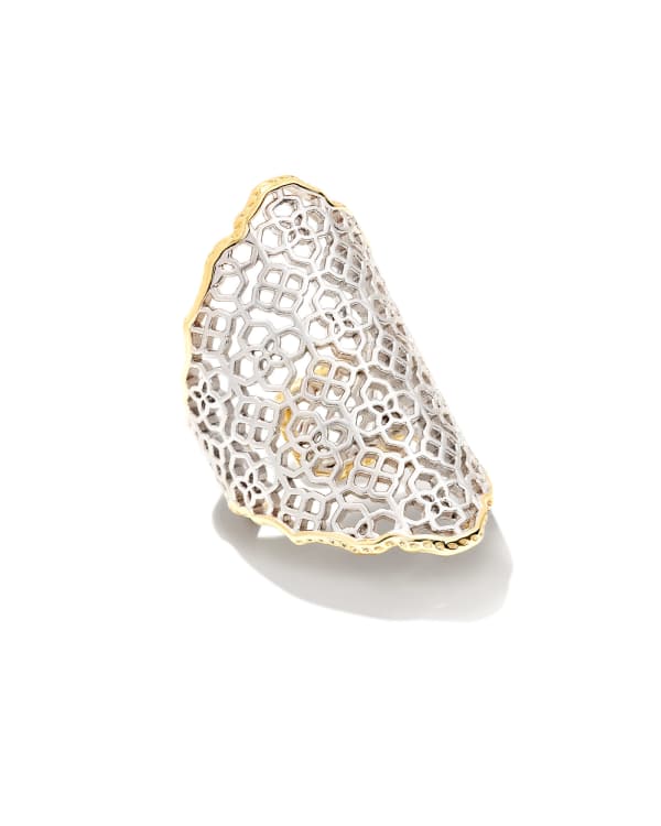 Boone Small Cocktail Ring Mixed Metal