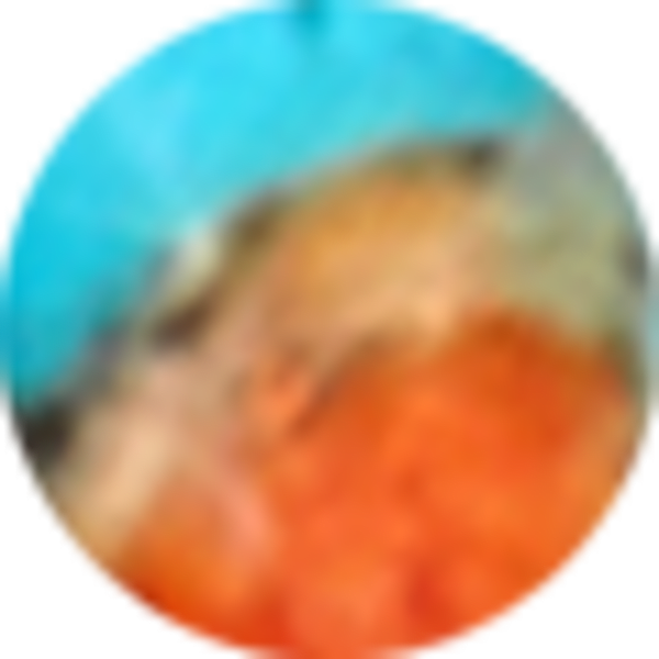 Bronze Veined Turquoise Red Oyster