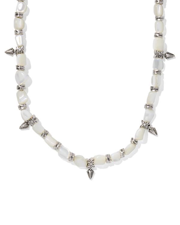 Shera Vintage Gold Beaded Necklace