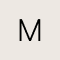 Letter M 18k Gold Vermeil Initial Bracelet