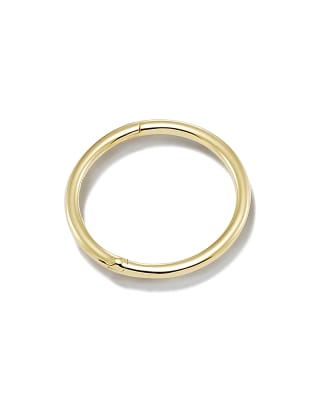 Keeley Hoop Earrings in 18k Gold Vermeil