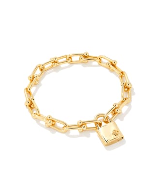 Louis Vuitton Chain Links Bracelet, Gold, M (Stock Confirmation Required)