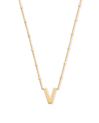 v shape pendant necklace