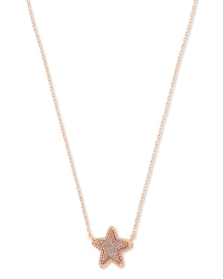 Kendra Scott Jae Star Pendant Necklace in 18K Gold Vermeil