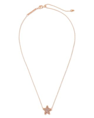 Kendra Scott Jae Star Pendant Necklace in 18K Gold Vermeil