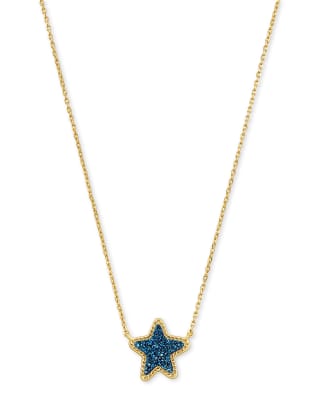 Carved Jae Star Pendant Necklace - Gift and Gourmet