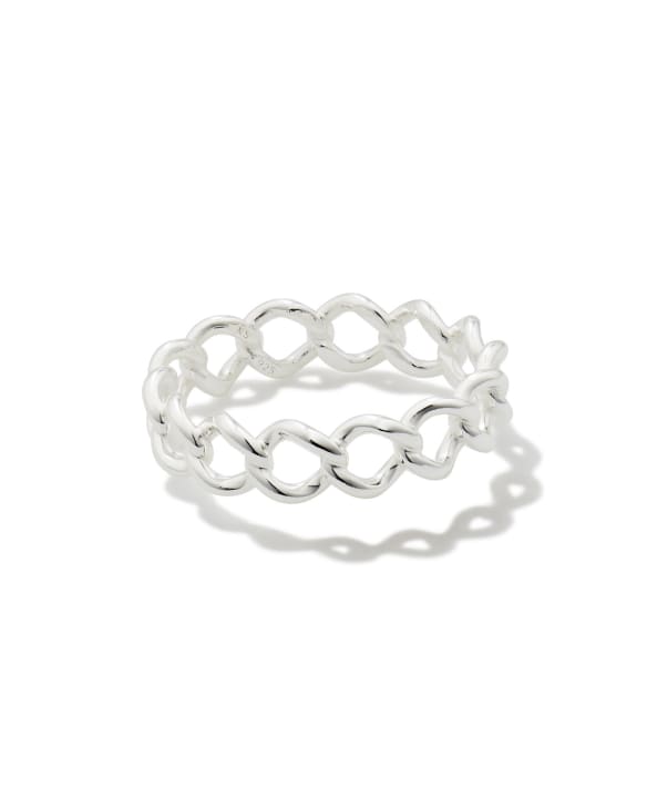 Grace Band Ring in Sterling Silver