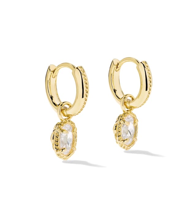 Mini Ellie Luxe Gold Huggie Earrings