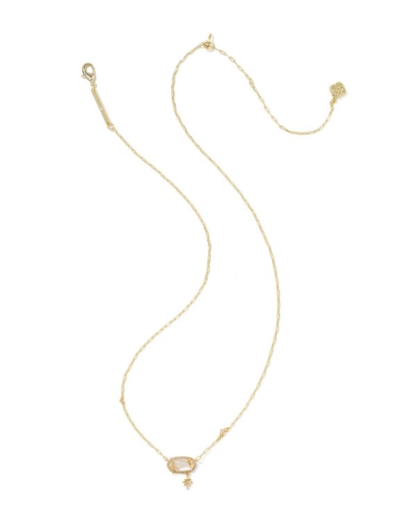 Elisa Star Gold Short Pendant Necklace