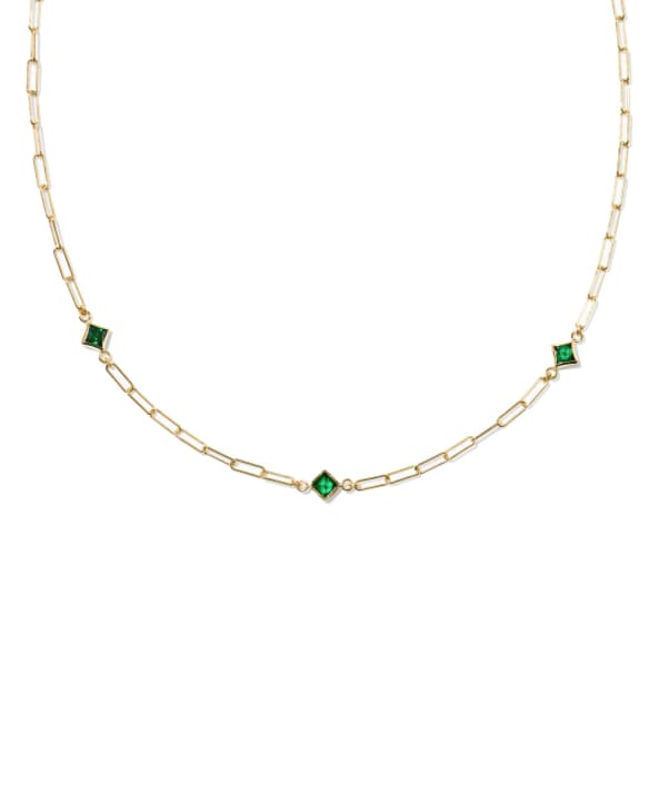 Mikah 14k Gold-Filled Paperclip Necklace