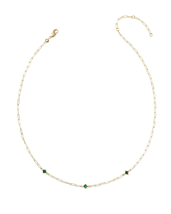 Mikah 14k Gold-Filled Paperclip Necklace