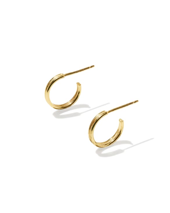 Valentina 14k Gold-Filled Huggie Earrings
