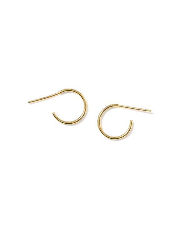 Valentina 14k Gold-Filled Huggie Earrings