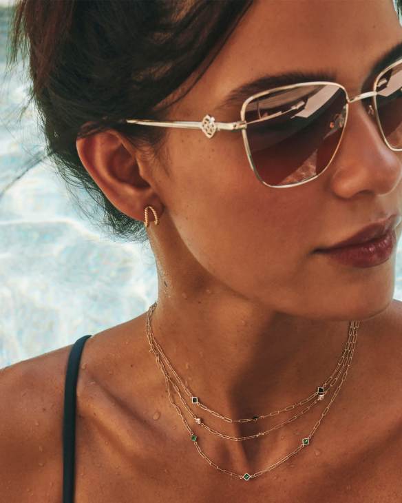 Mikah 14k Gold-Filled Paperclip Necklace