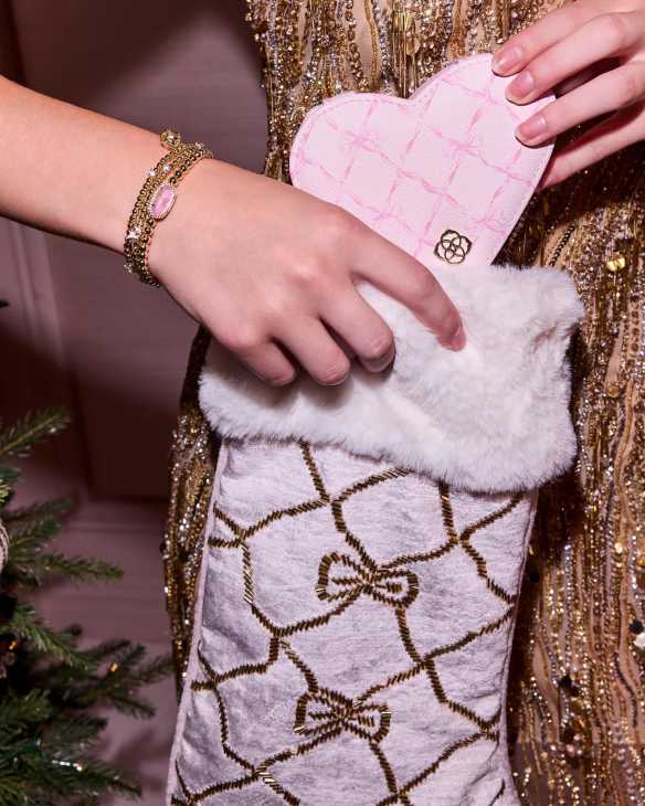 Kendra Scott x LoveShackFancy Small Zip Jewelry Case