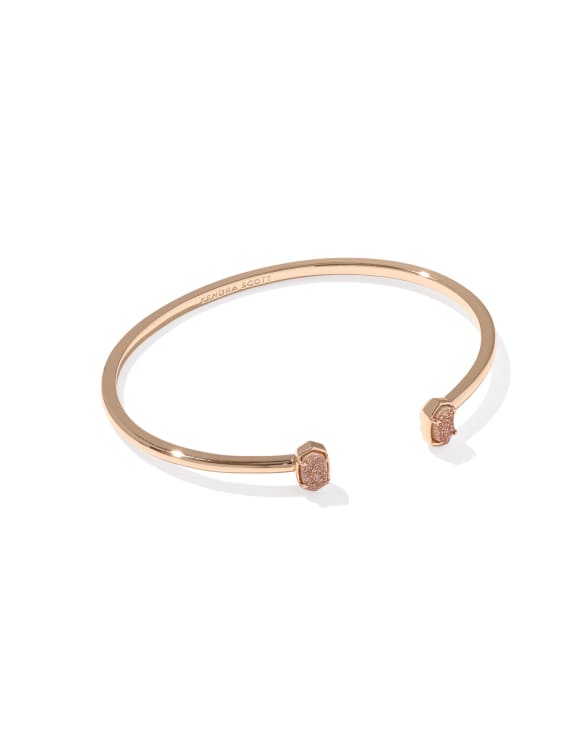 Emilie Rose Gold Cuff Bracelet