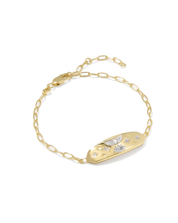 Skye Celestial 18k Yellow Gold Vermeil Chain Bracelet  