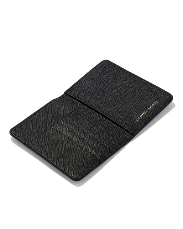 Passport Holder in Black