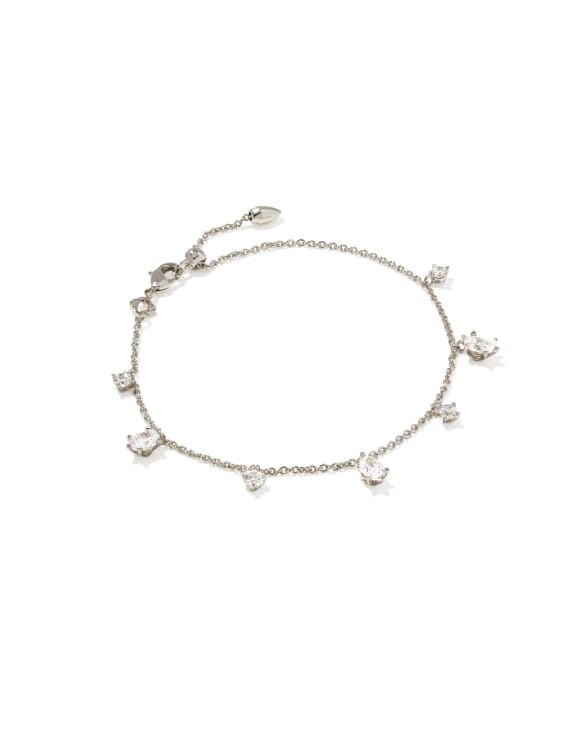 Cailin Silver Delicate Chain Bracelet 
