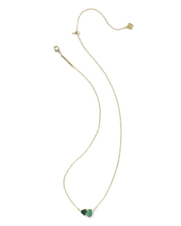 Tatum Gold Short Pendant Necklace&nbsp;